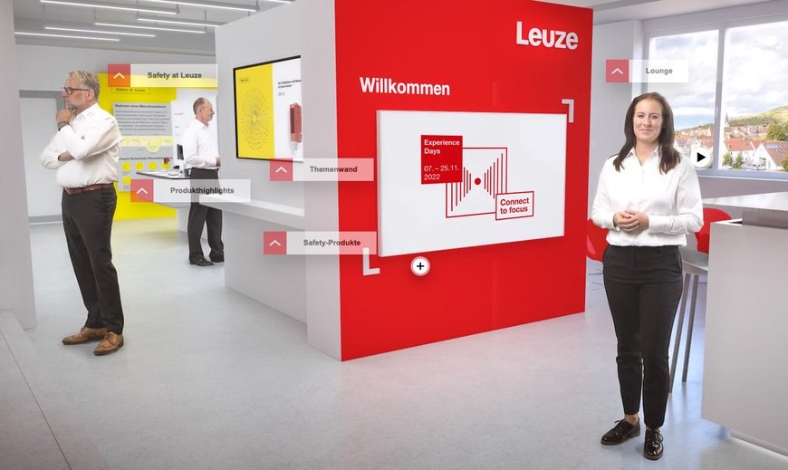 Lo slogan dei Leuze Experience Days SPS Special di quest'anno è Connect to focus